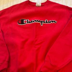 Champion sweatshirt, size medium